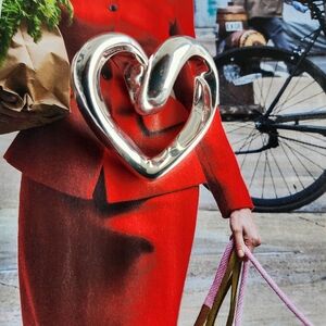 🆕️Elegant Silver Heart Pendant